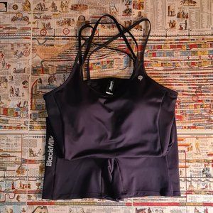 BLACKMILK ~ Black Active Short Catsuit ~ NWT! ~ Size L